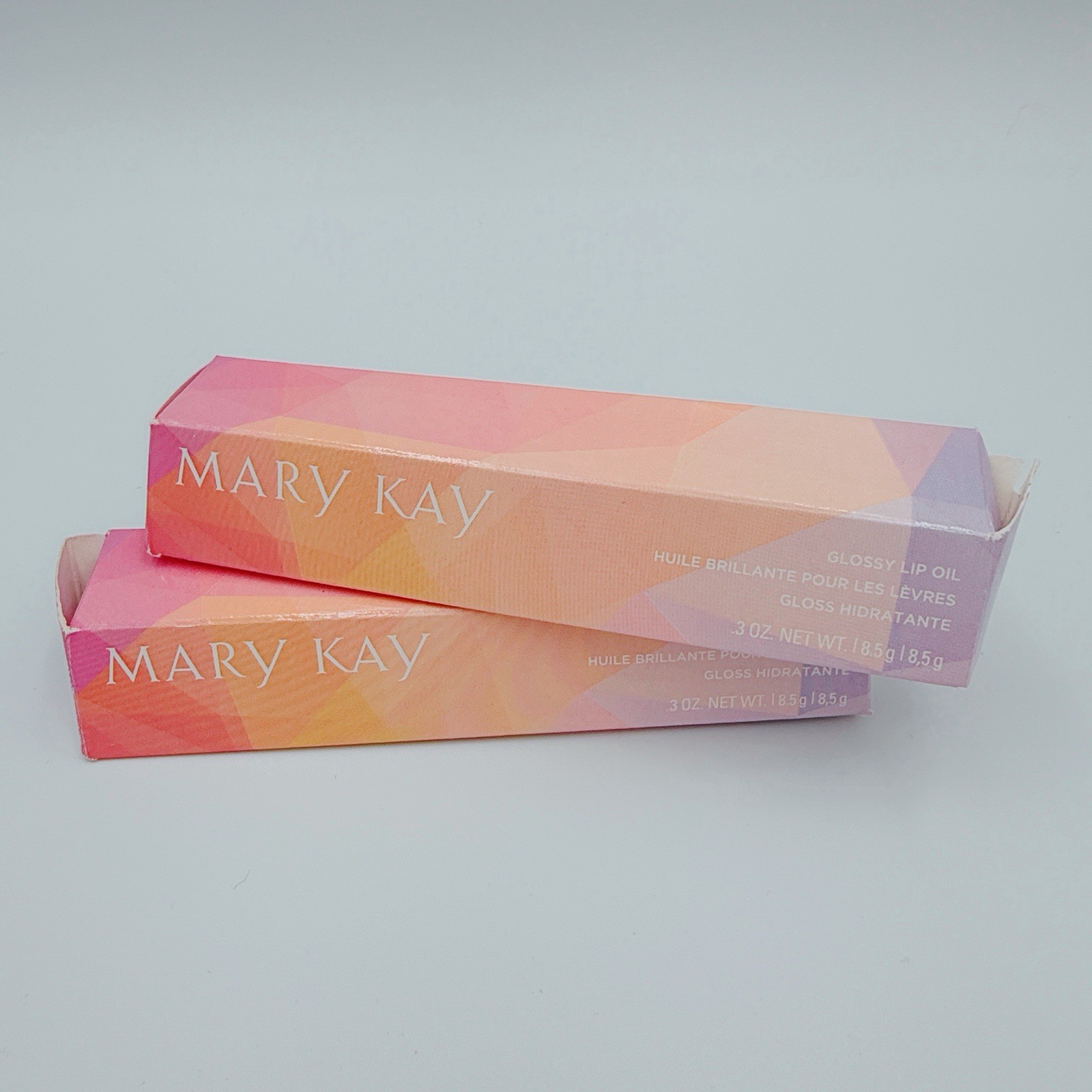 Lot Of 2 New In Box Mary Kay GLOSSY LIP OIL Discontinued MAGENTA RAY 099229 NOS