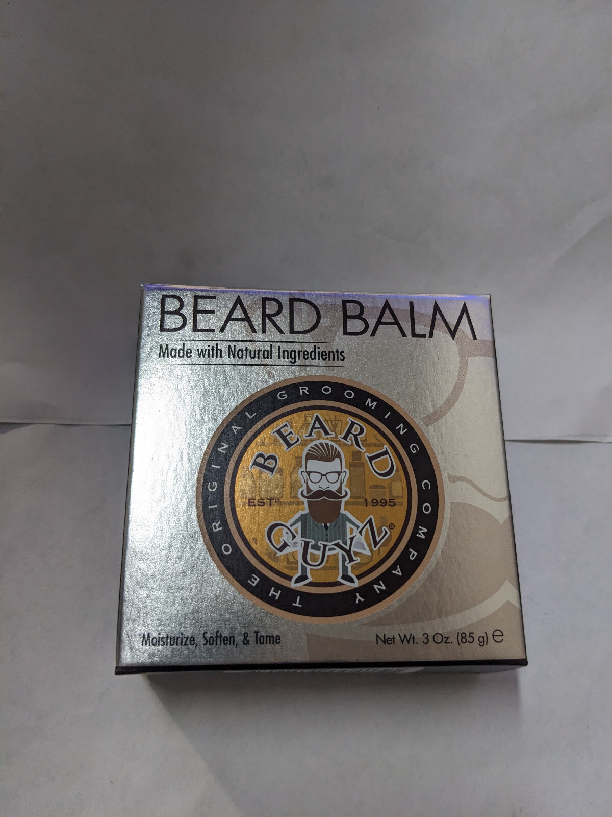 3 PACK Beard Guyz Beard Balm Moisturize Facial Hair 3 Oz.