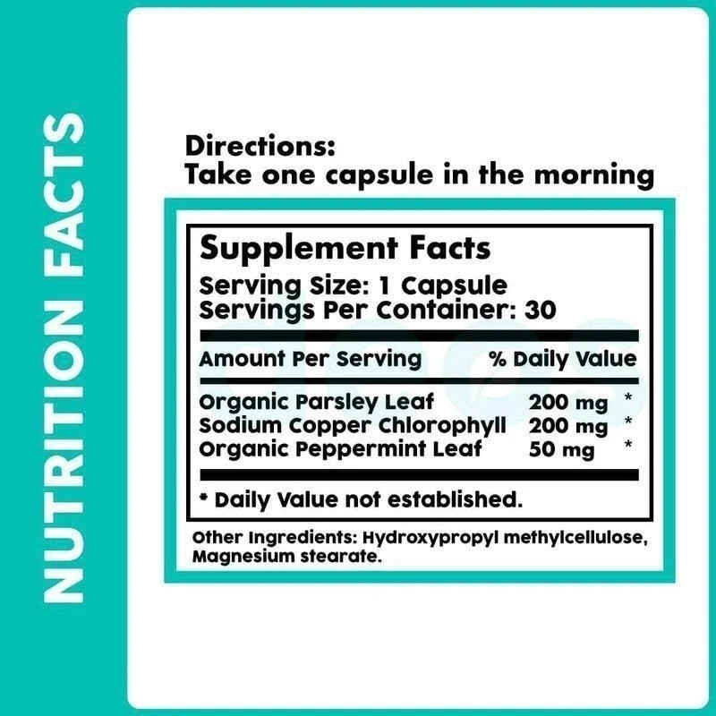 3PACK DEOS Internal Deodorant Supplement – Full Body Deodorizer – (90 Capsules)*