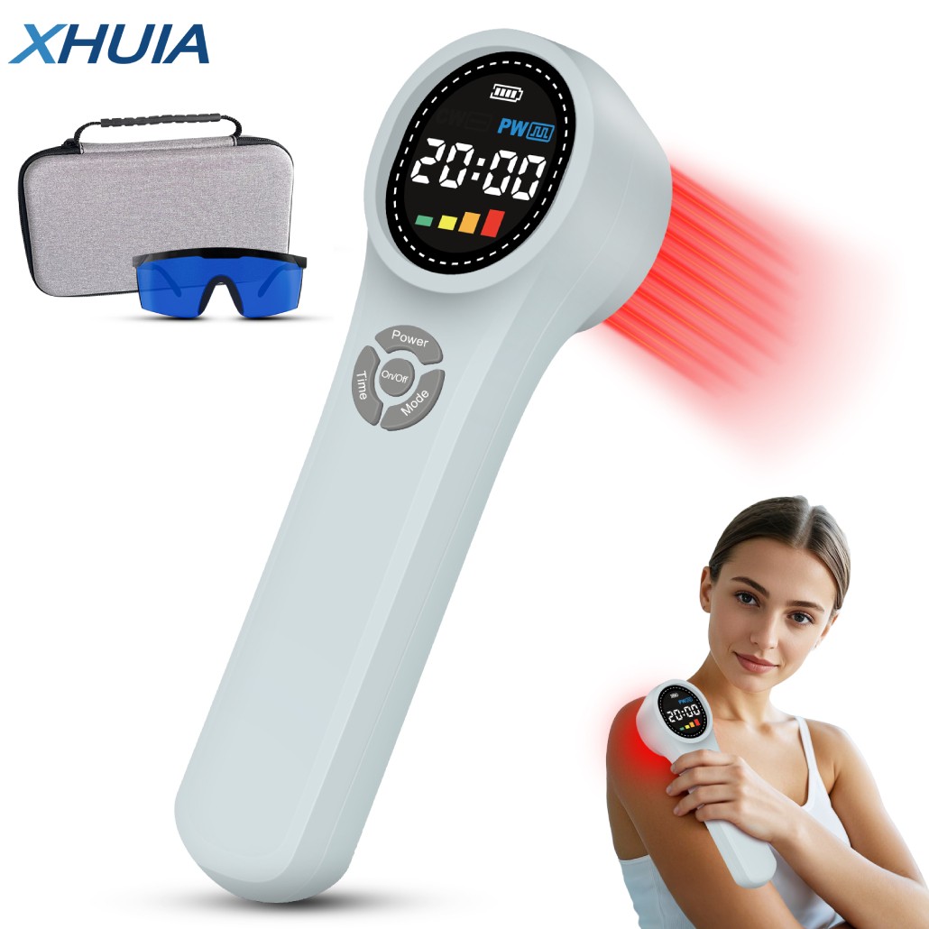 1760mW Cold Laser Treatment Therapy Device Home Pain Relief LLLT 660/810/980nm