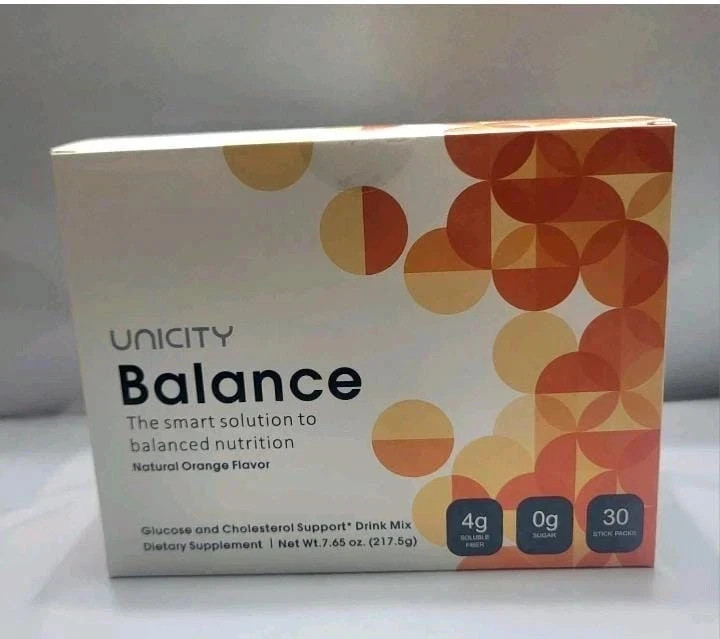 Unicity Unimate Orange Flavor Packs – 30 Counts – Exp 08/2028(NEW&SEALED)