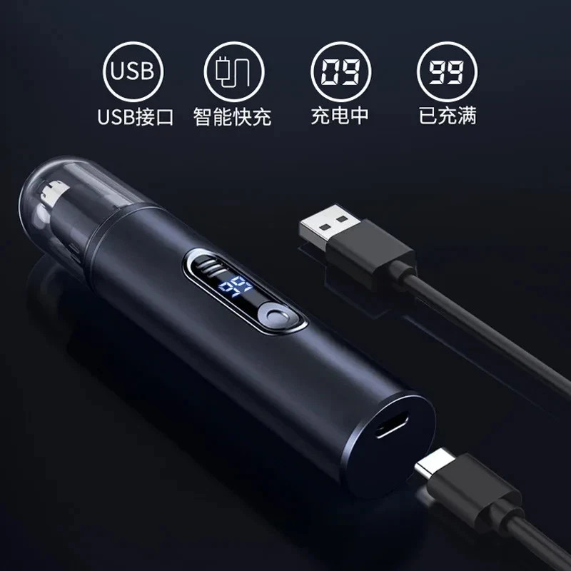 Mini Pocket Nose Hair Trimmer Portable Painless Ear And Eyebrow Clipper Waterpro