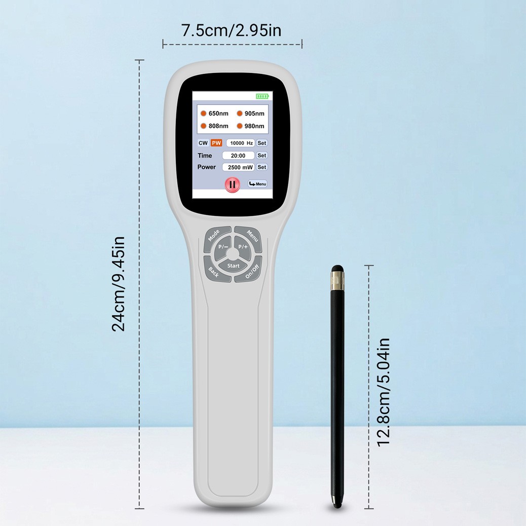 2.5W Cold Laser Therapy for Chronic Pain Relief Infrared Red Light for Arthritis