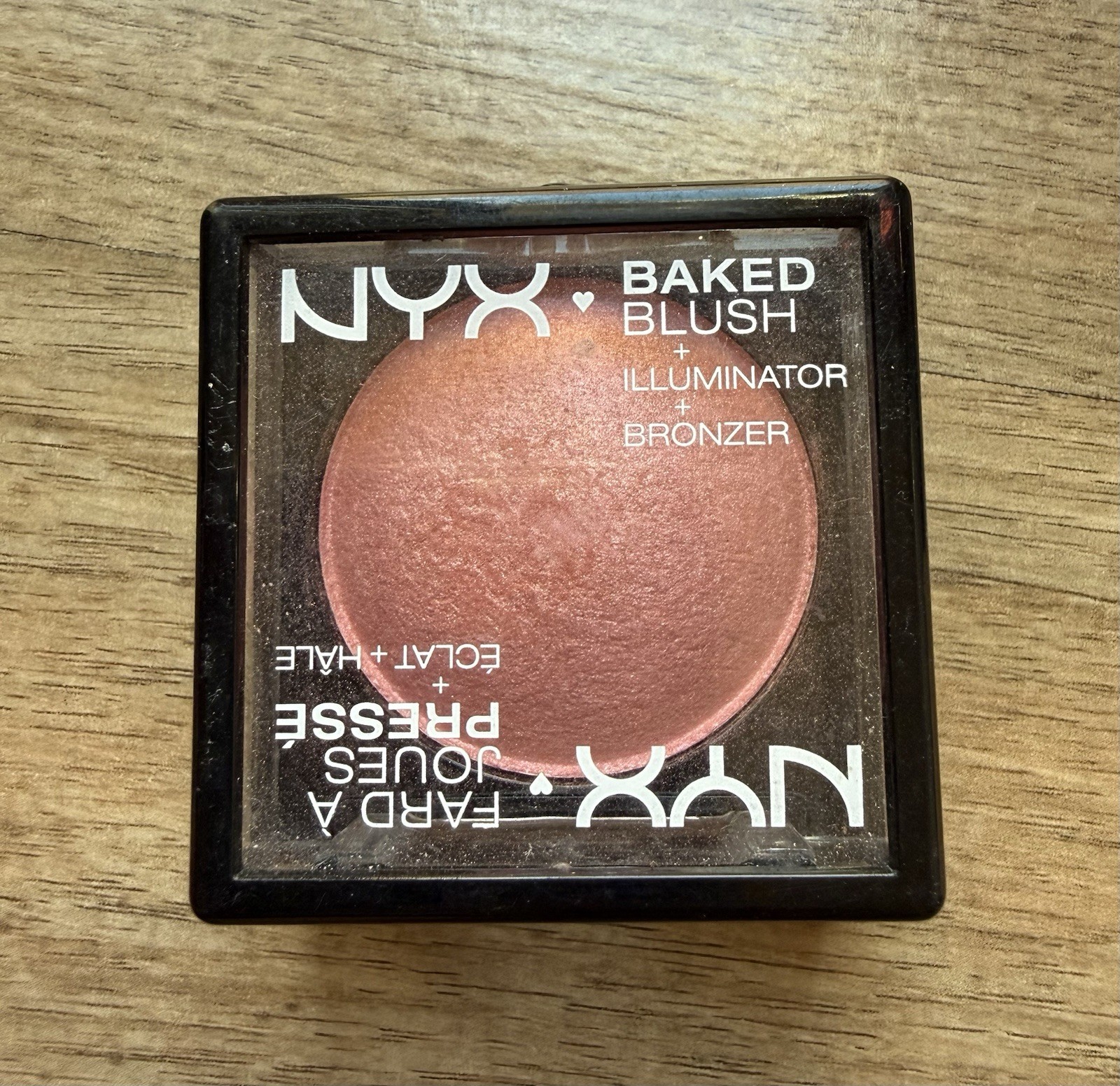 NYX Baked Blush + Illuminator + Bronzer BBL05 FOREPLAY unsealed