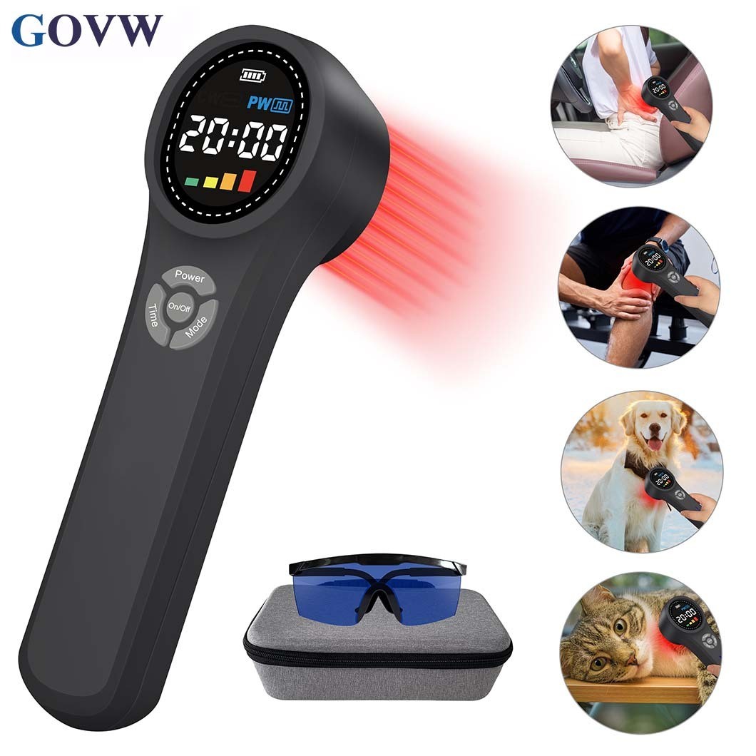 Laser Therapy Device 1760mW 660/810/980nm 24 Diodes Non-Invasive for Pain Relief
