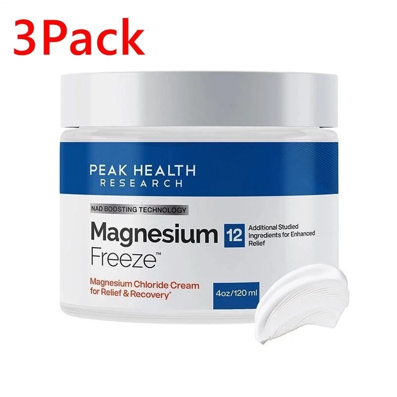 Magnesium Freeze -Topical Magnesium Cream with Niacinamide For Joints Low Back