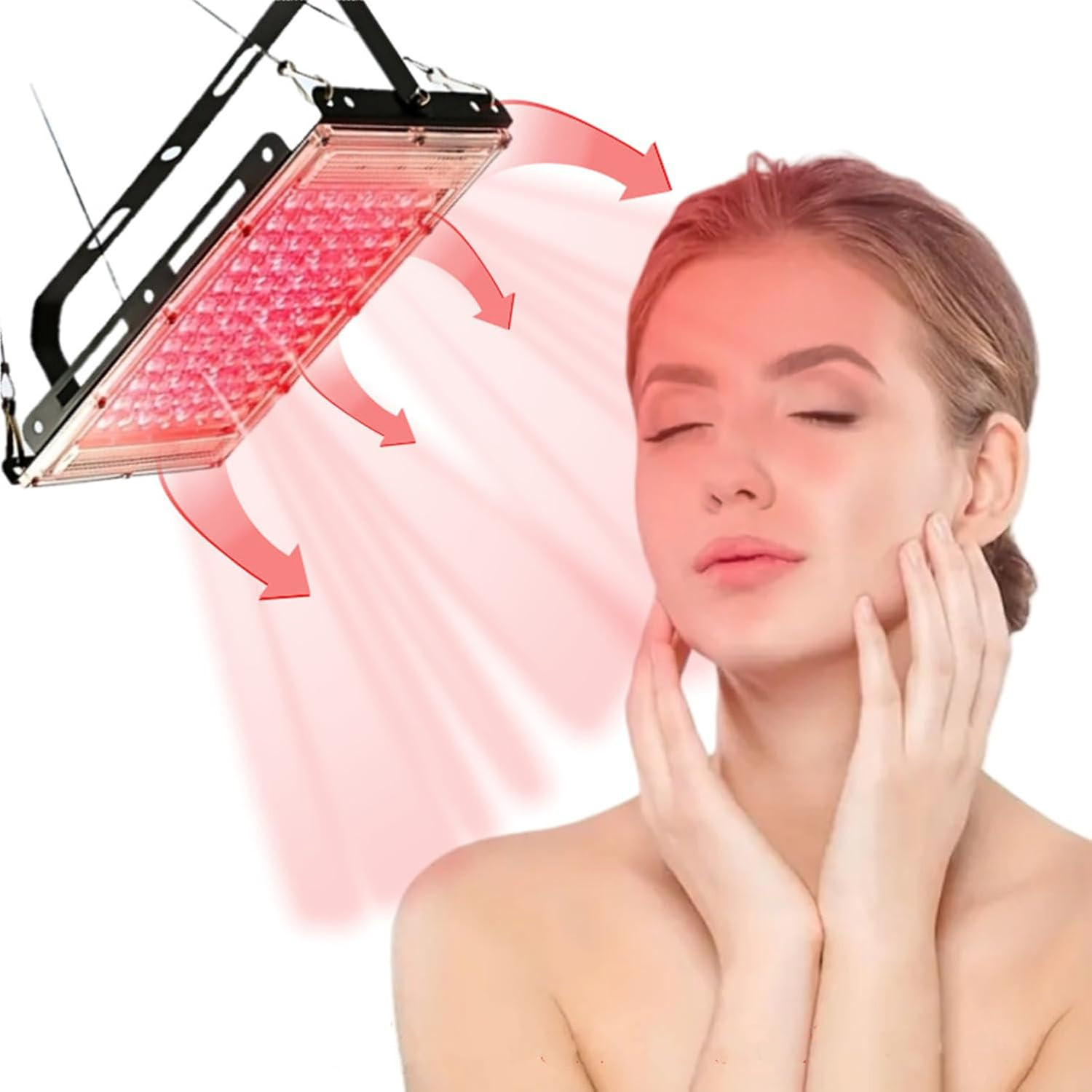 100W Red Light Therapy for Body, Face, Elite Grade LED Red Infrared Light Panel