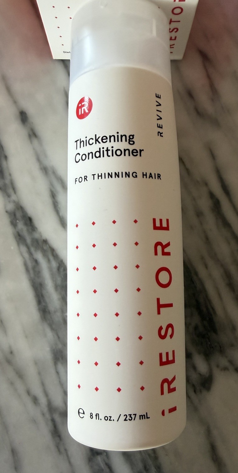 iRestore Revive Thickening Conditioner for Thinning Hair, Vegan 8 fl oz
