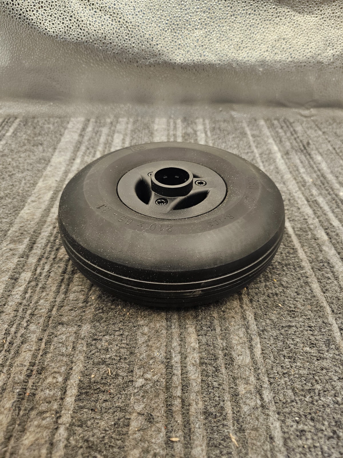 Rolko Caster Wheel 2.50‑3 (210×65) Fits Permobil 324206/335447 F3, F5 & M5