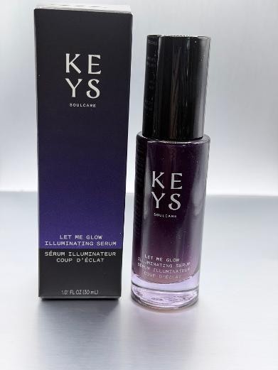 KEYS SOULCARE Let Me Glow Illuminating Serum – Golden Aura – 1.01 oz Full size
