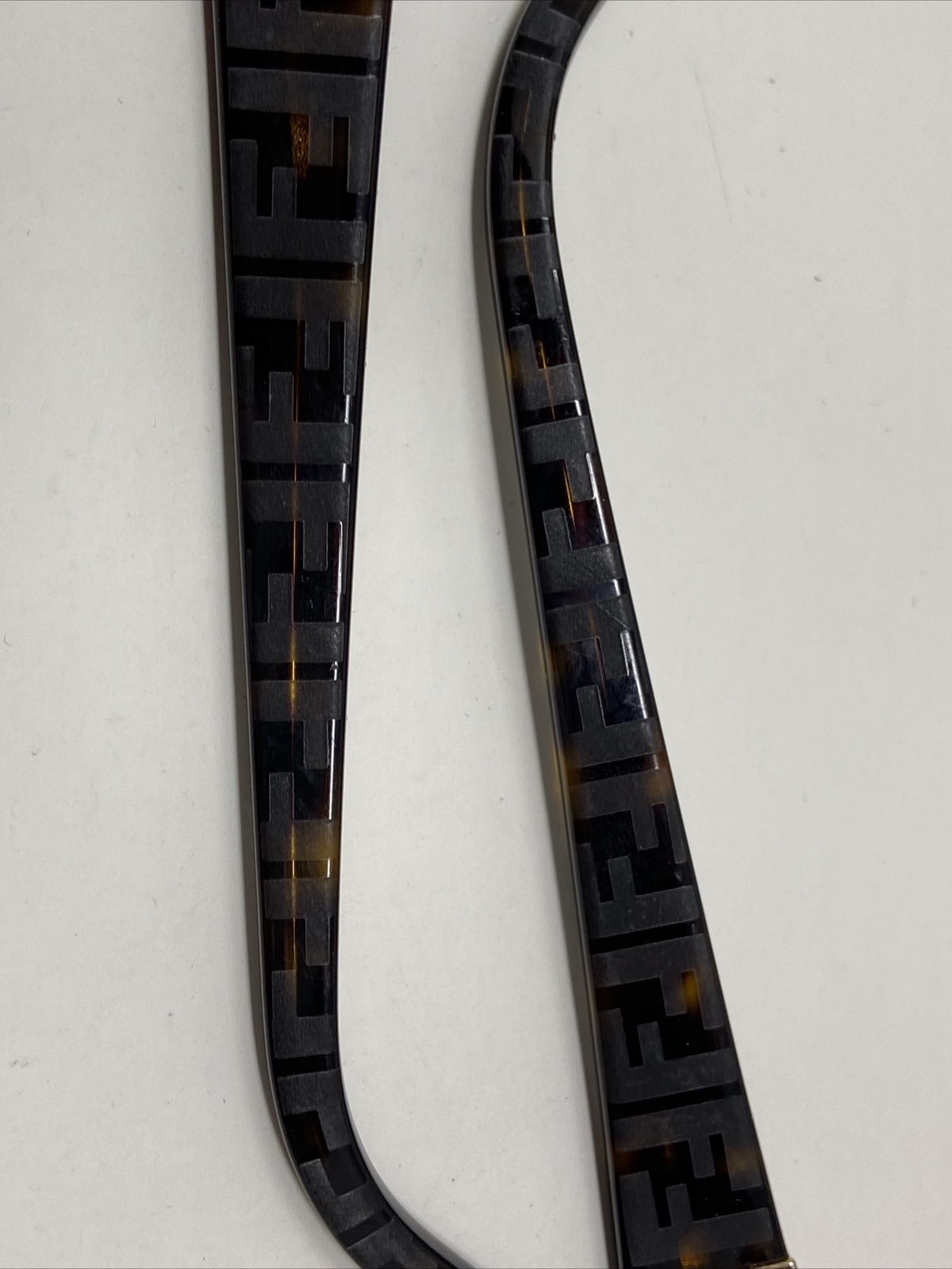 FENDI F 908R 210 130mm TEMPLE ARM PARTS TORTOISE 1415