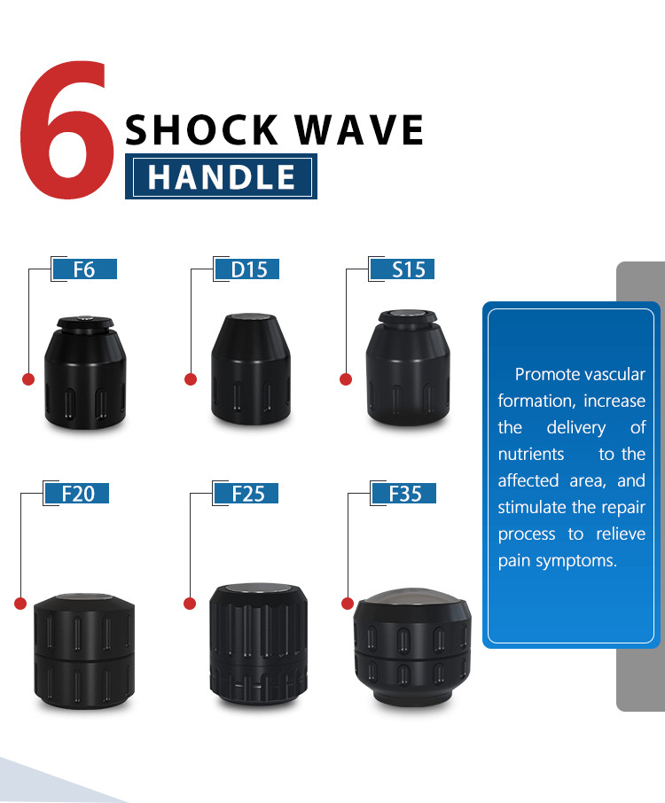Professional Radial Pneumatic Shockwave Therapy Machine Pain Relief ED Treatment