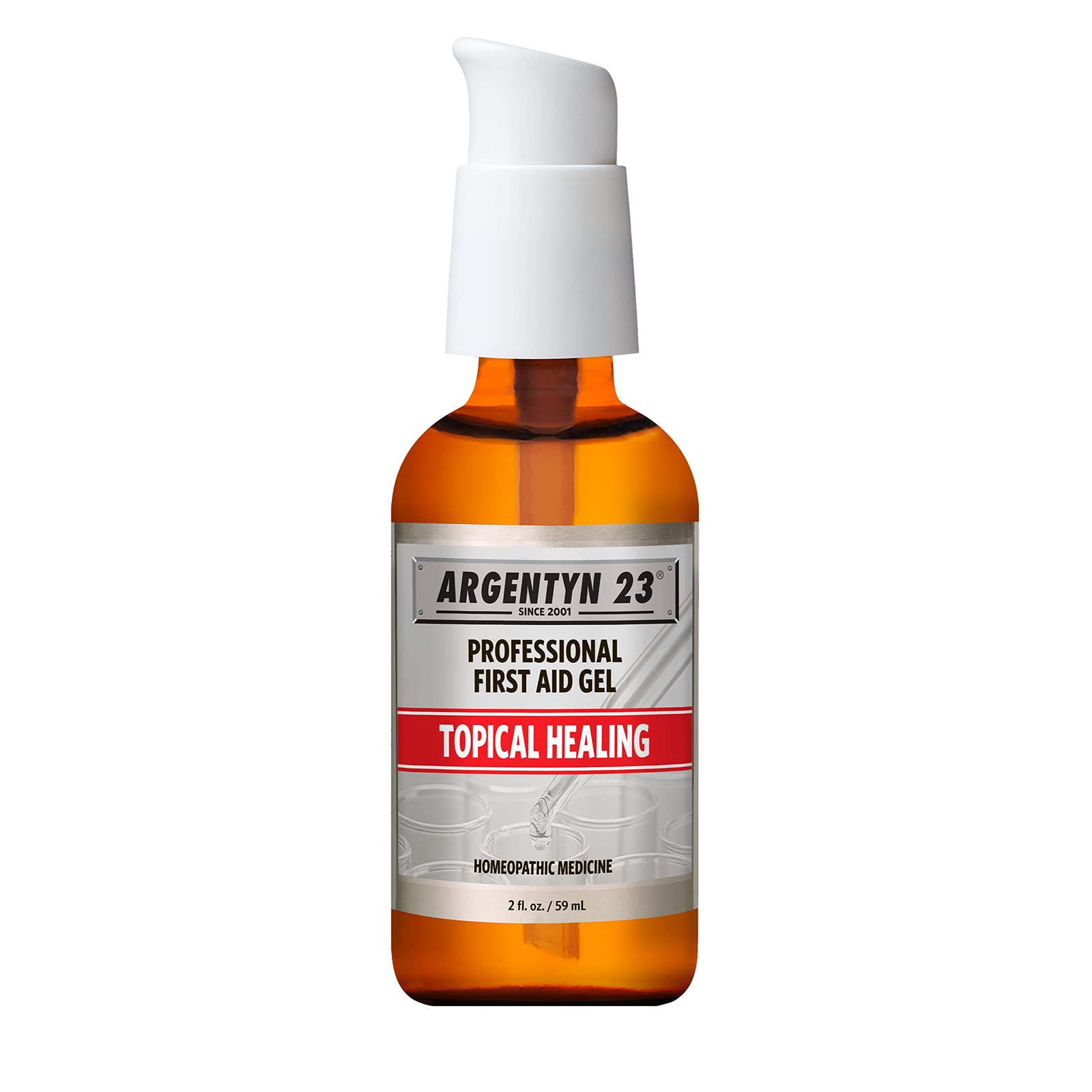 2 Fl Oz (Pack of 1), Argentyn 23 Professional Silver First Aid Gel – Topical…