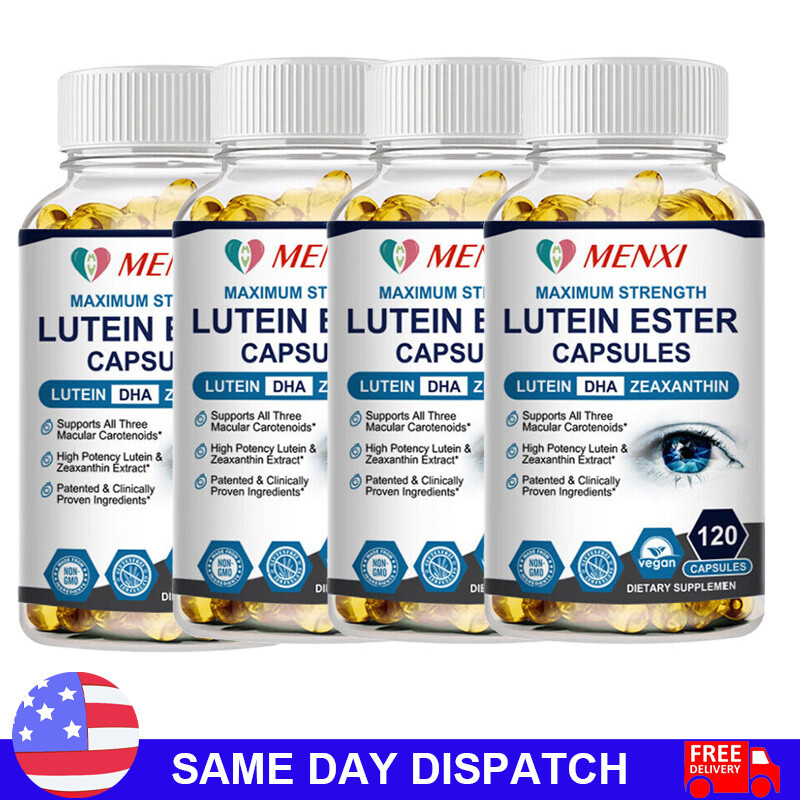 Eye Health Supplement, Lutein and Zeaxanthin, Vision Health, Eye Strain Support