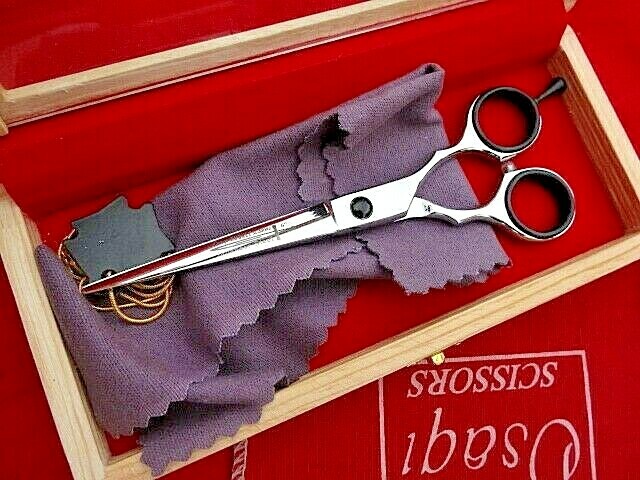 MONEY BACK Warranty_COBALT 6″ Hairdressing Hair scissors FLAT ADJUSTABLE SCREW