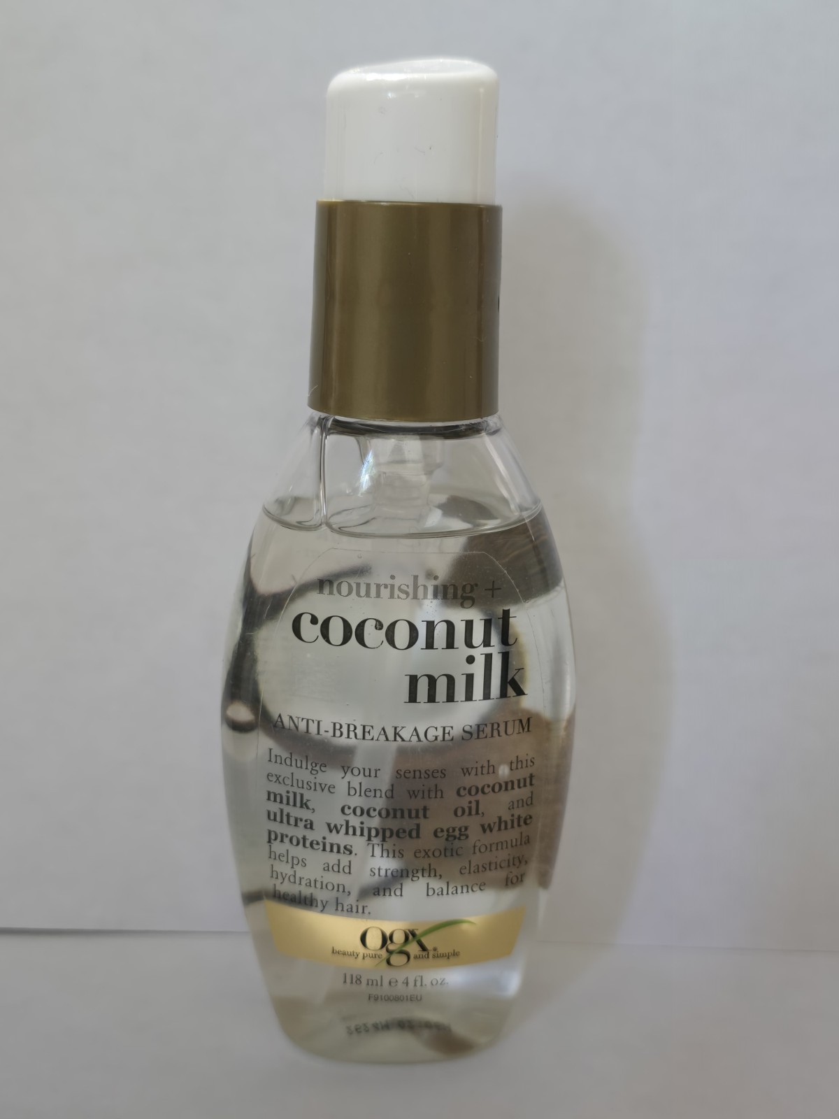 OGX Nourishing + Coconut Milk Anti-Breakage Serum, 4 Fl Oz