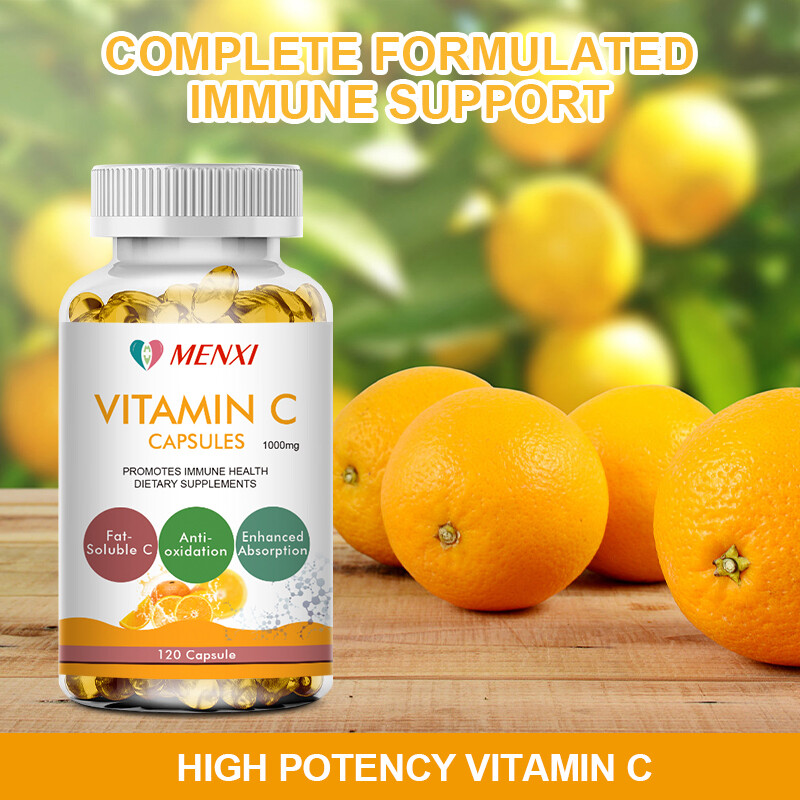 Vitamin C Capsules Immune Support,Antioxidant,High Strength 1000mg Anti-oxidant