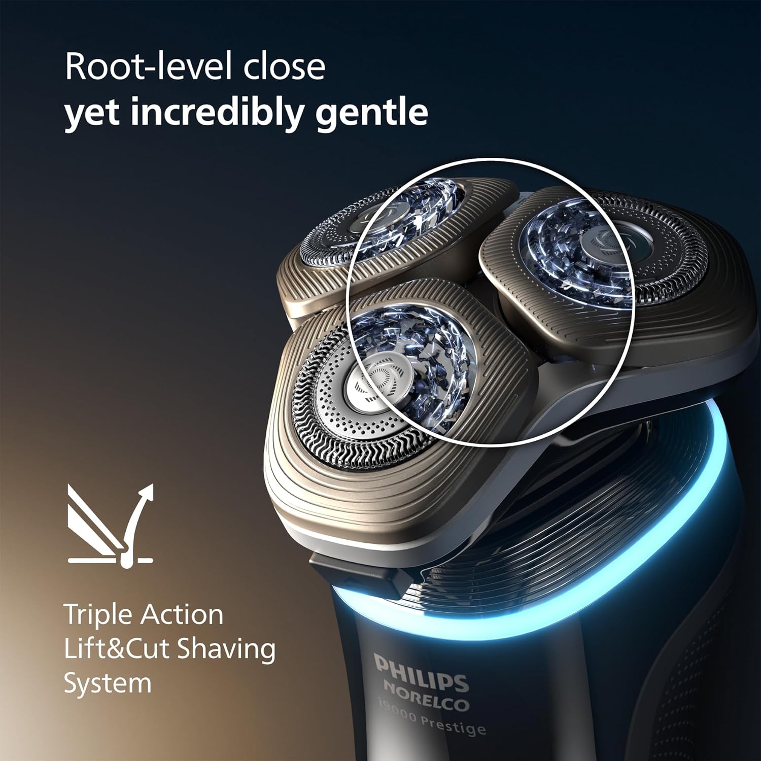 Philips Norelco i9000 Prestige Ultra Shaver with Triple Action Lift & Cut Sealed
