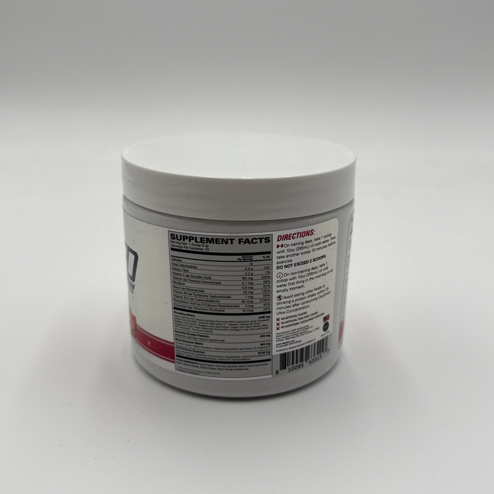EHP Laps, OxyShred, Fat Burner, Cosmic Blast, Strawberry, 10.51oz Exp 7/28 FS