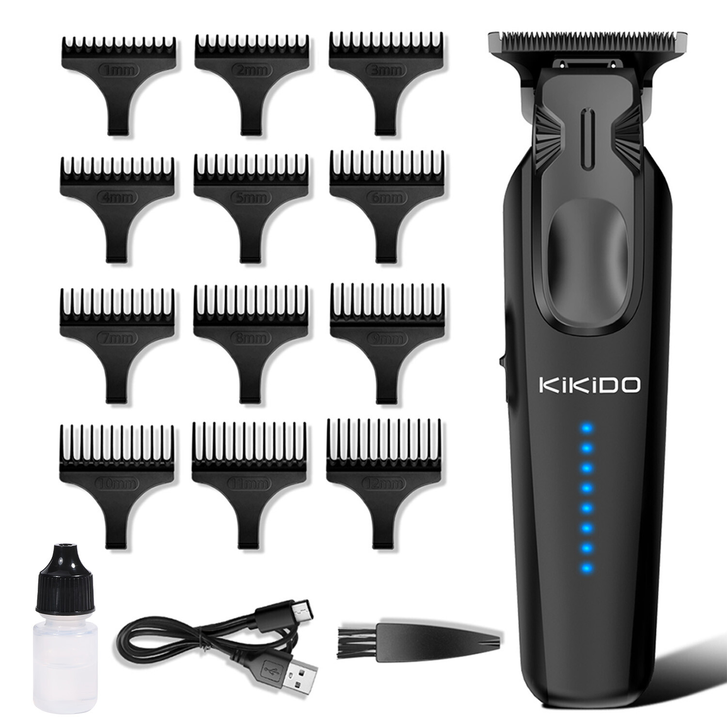 Professional Electric Hair Clippers for Men Women Barber Cordless Trimmer Kit