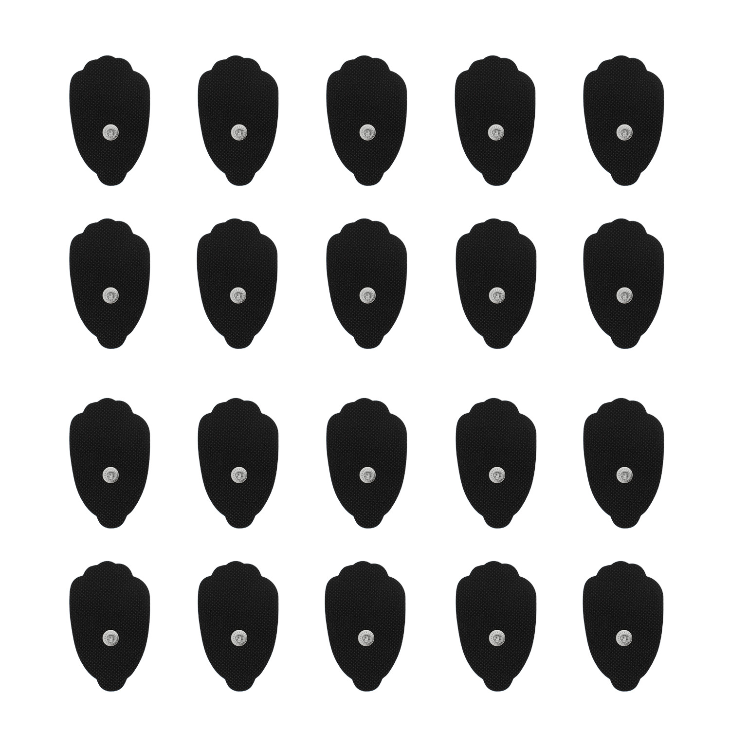 Pack – 20 (10 Pairs) Large TENS Unit Electrode Pads Reusable Self-Adhesive
