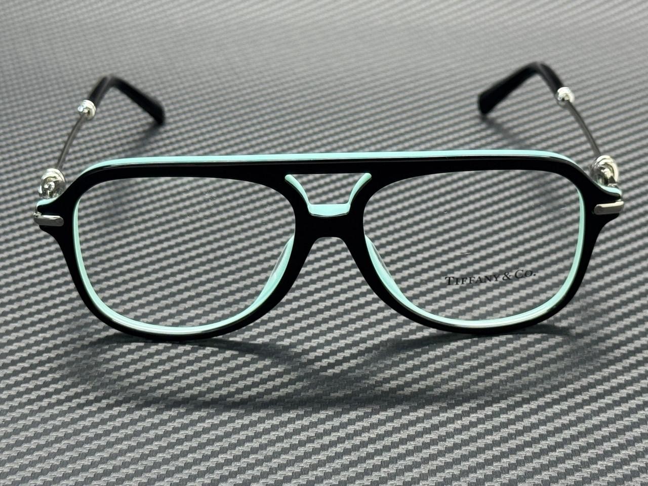 TIFFANY TF2283 8055 Black Silver Women’s 56 mm Eyeglasses