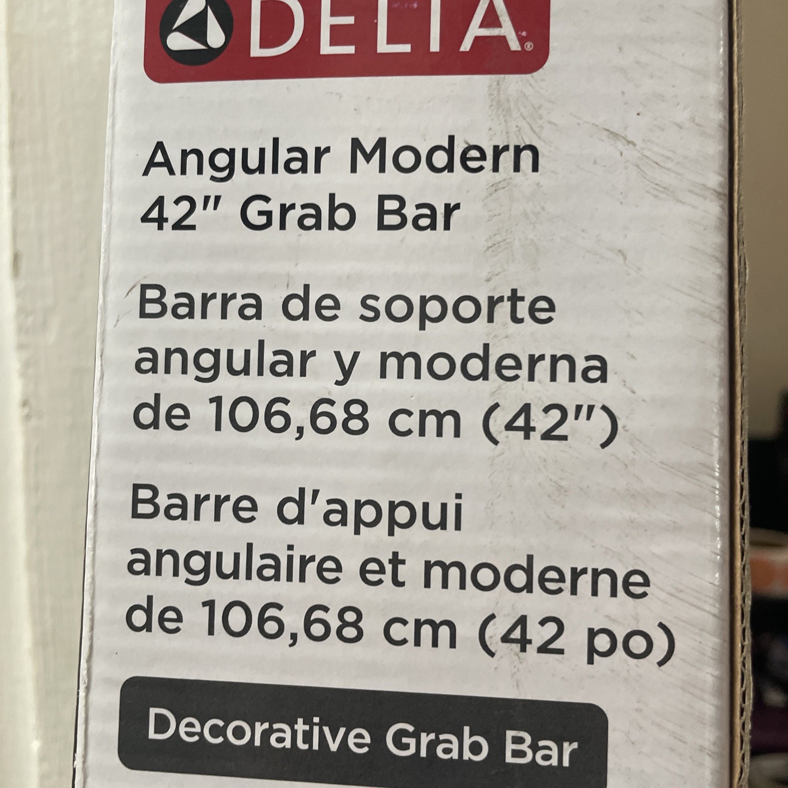 Delta 41942-RB 42” Grab Bar Angular Modern Design Venetian Bronze