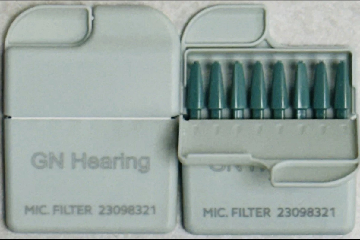 ReSound Microphone Filter For Vivia, Nexia, Jabra Hearing Aids TWO PACKS