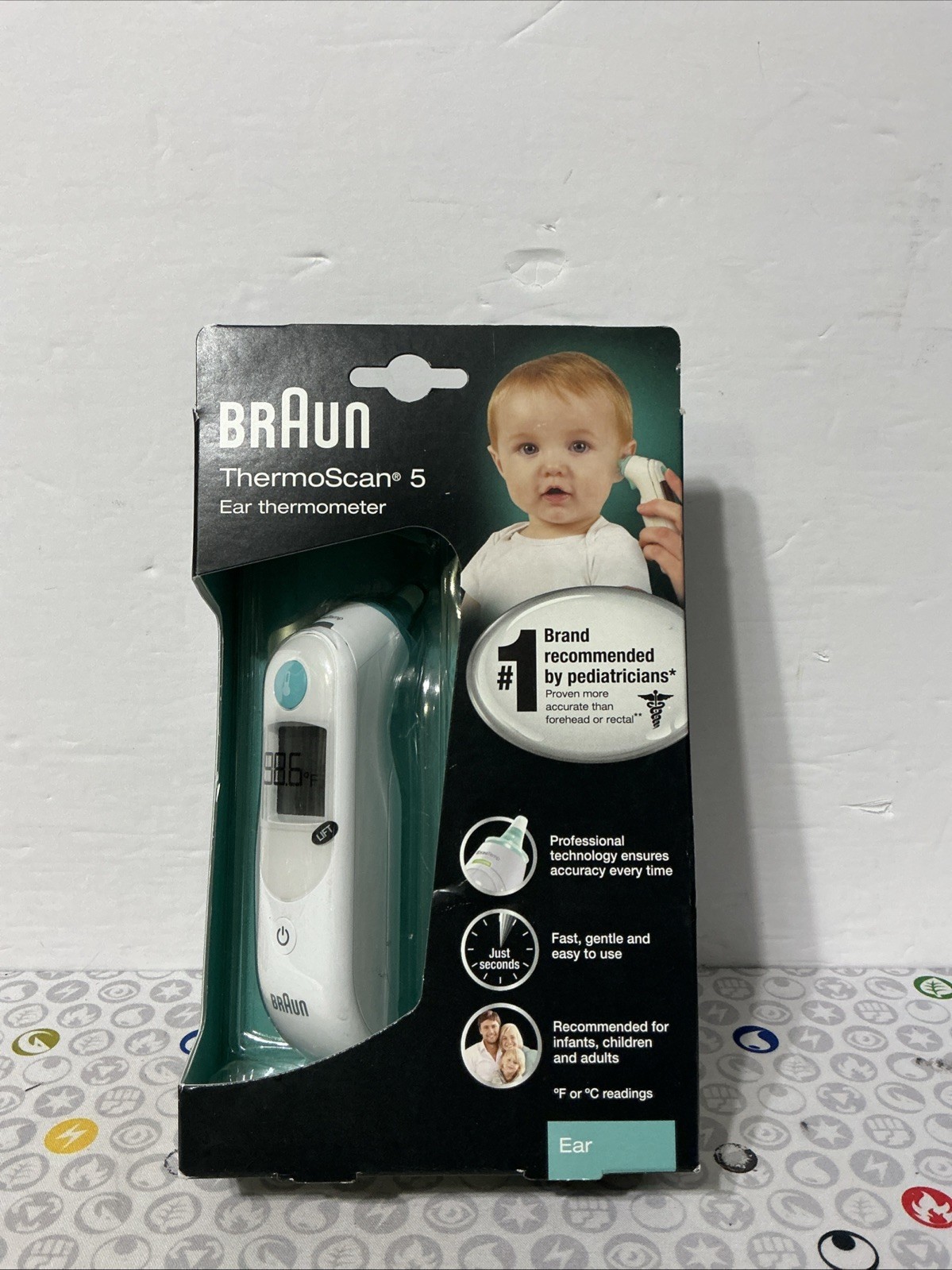 Braun IRT6020 Thermoscan 5 Ear Thermometer – – New – Sealed – FastShip!
