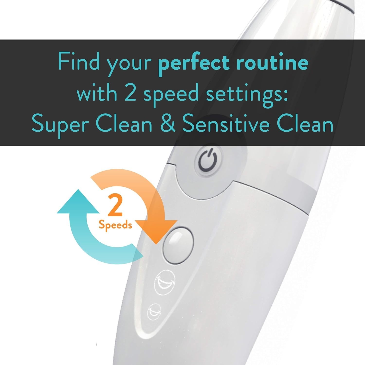 Electric Toothbrush with UV Sanitizing, White