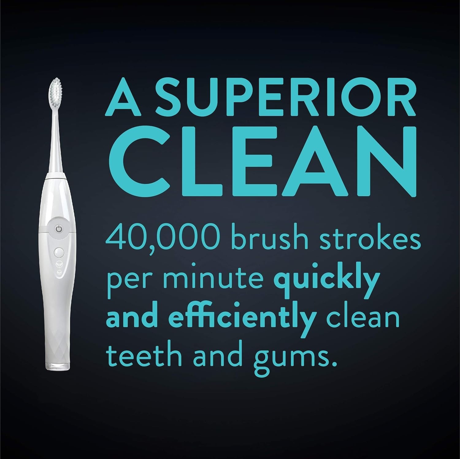 Electric Toothbrush with UV Sanitizing, White