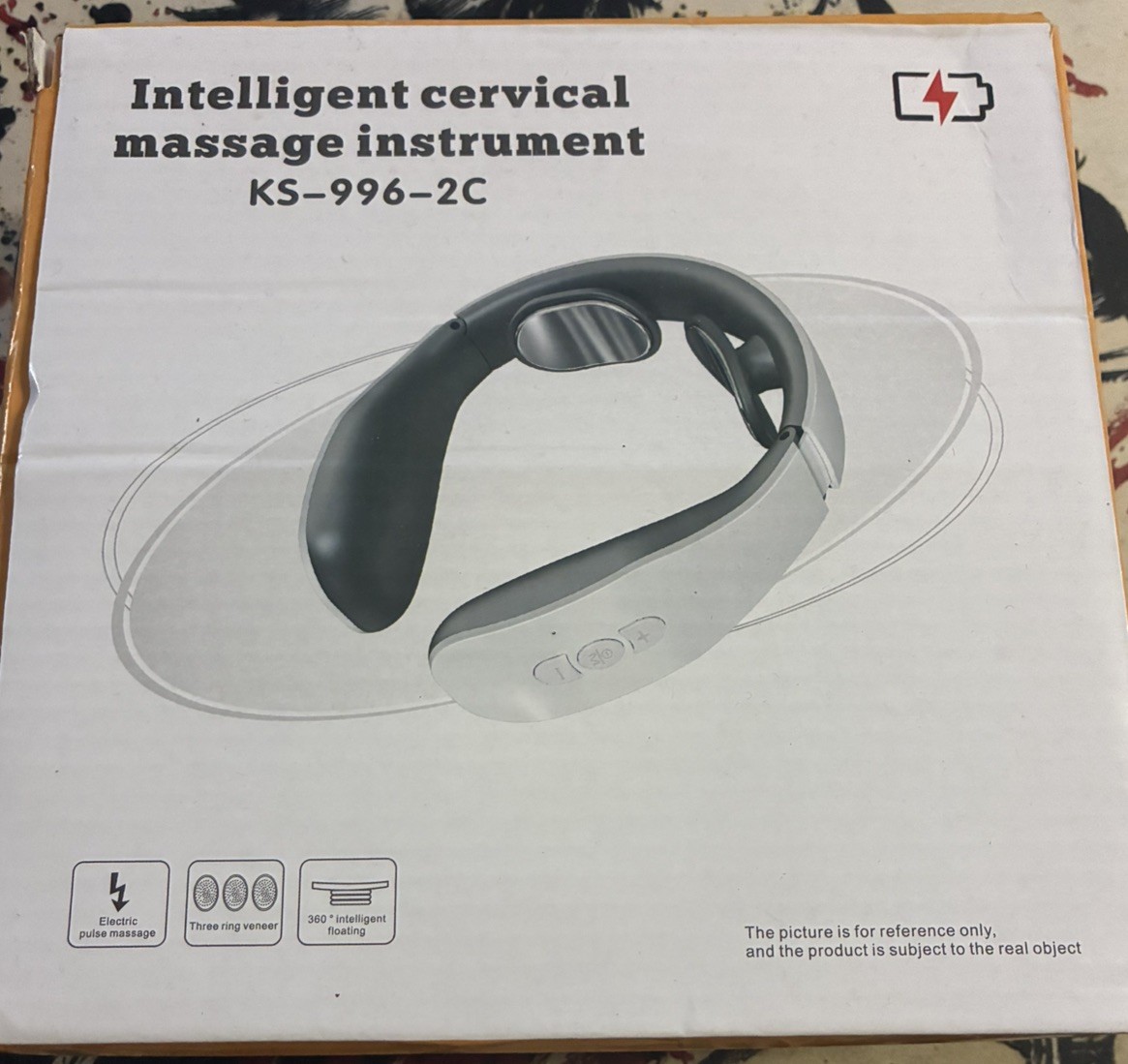 *LOOK* Intelligent Cervical Massage Instrument Tens Neck Spasm KS-996-1D *RARE*