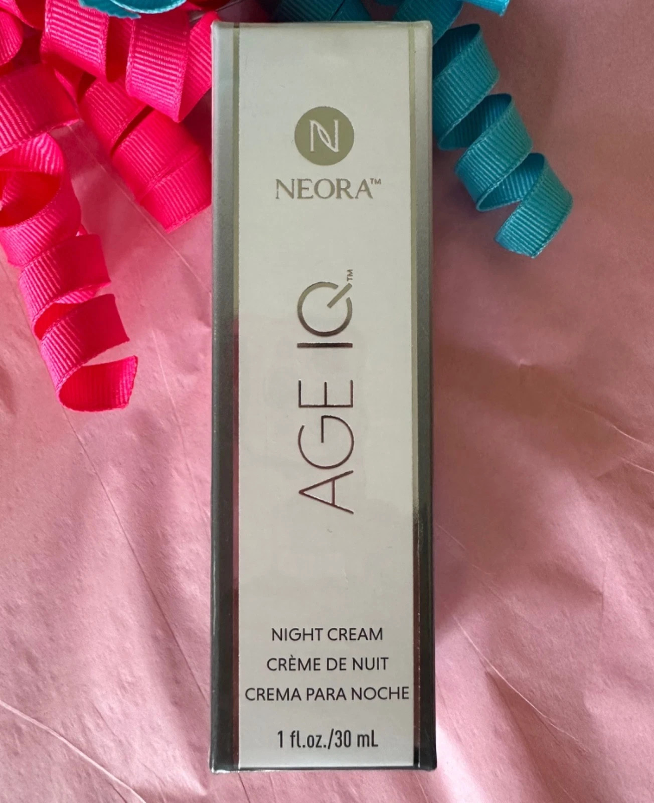 Neora Age IQ Night Cream 1 fl.oz./30mL NEW in shrink-wrap exp 2028