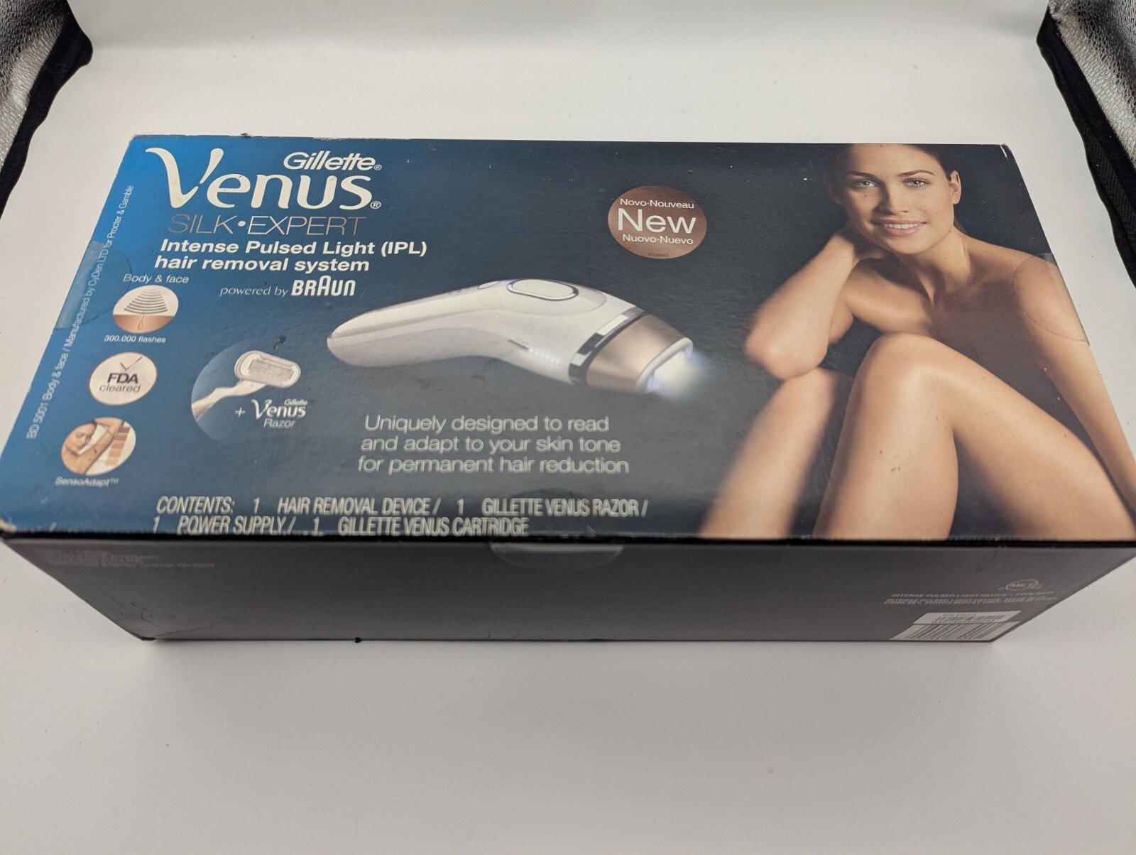Braun Gillette Venus Silk-Expert IPL 5001 Hair Removal System