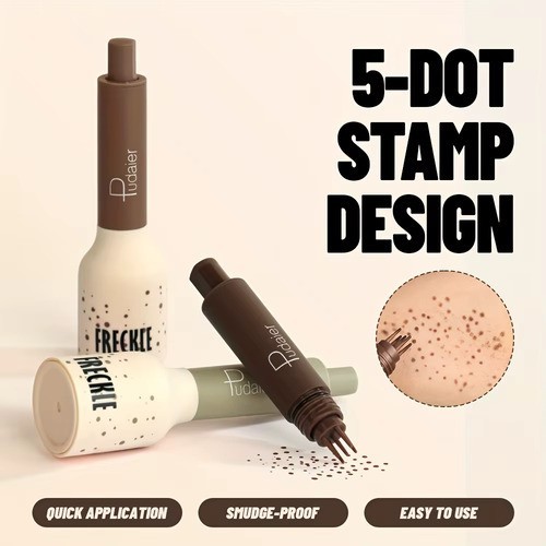 Freckle Stamp Makeup Pen Waterproof Natural Dot Freckles Long Lasting Sweatproof