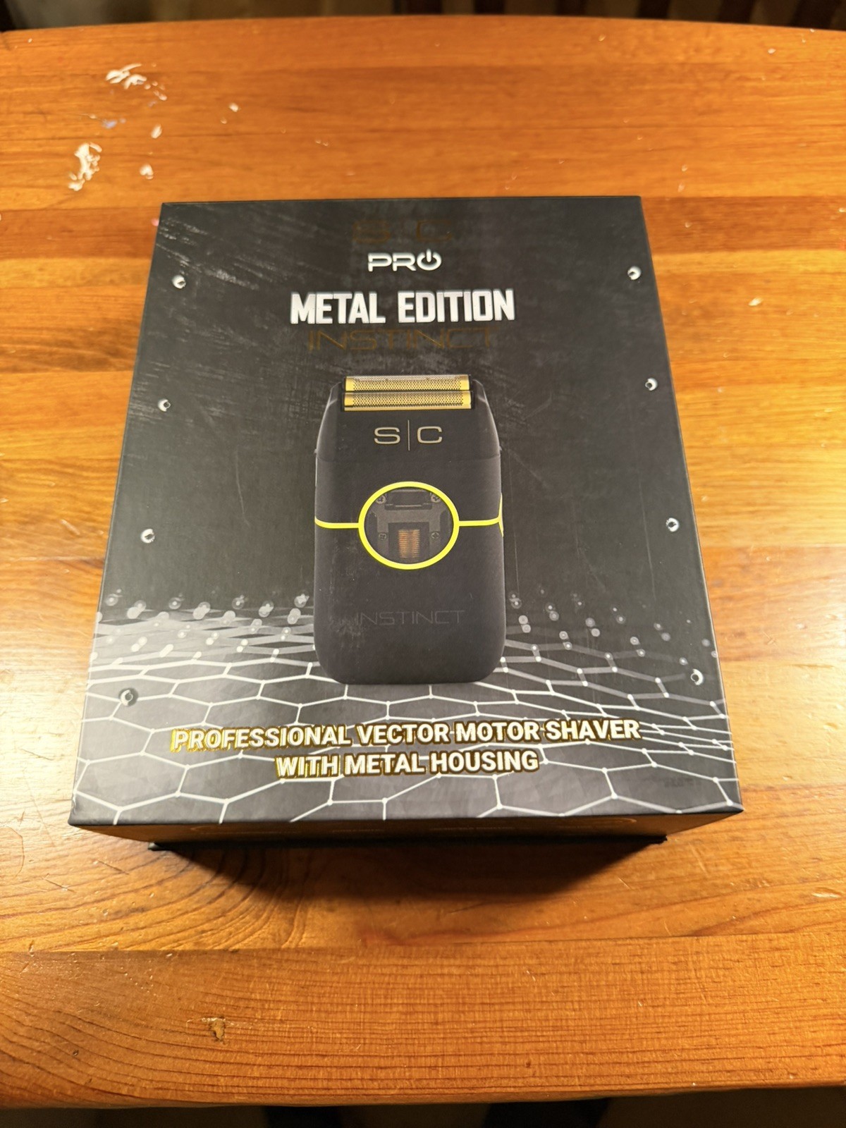 StyleCraft Instinct Metal Edition Double Foil Shaver Black | SC807B