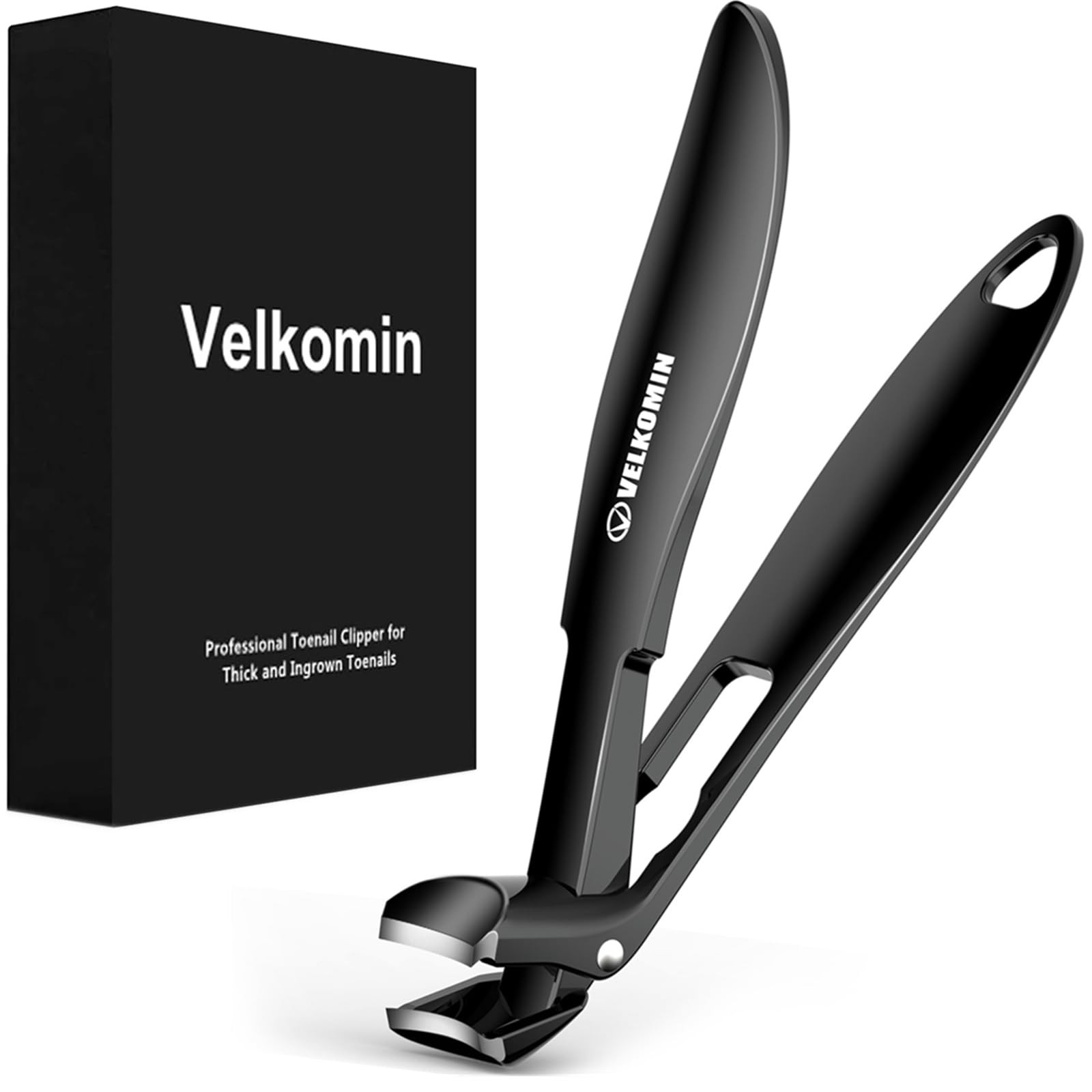 Long Handle Toe Nail Clippers for Seniors – Angled Head, Wide Jaw Opening, Ul…