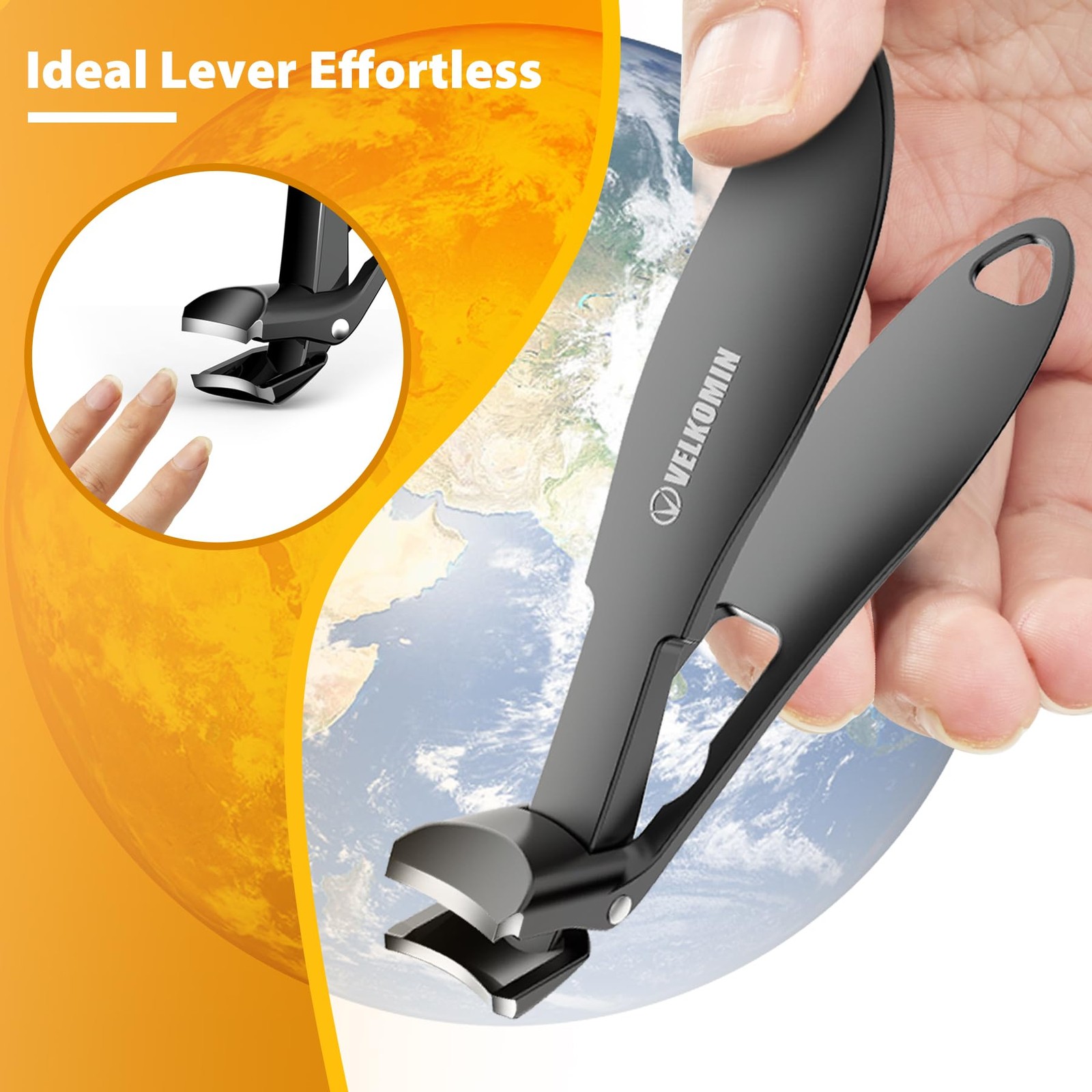 Long Handle Toe Nail Clippers for Seniors – Angled Head, Wide Jaw Opening, Ul…