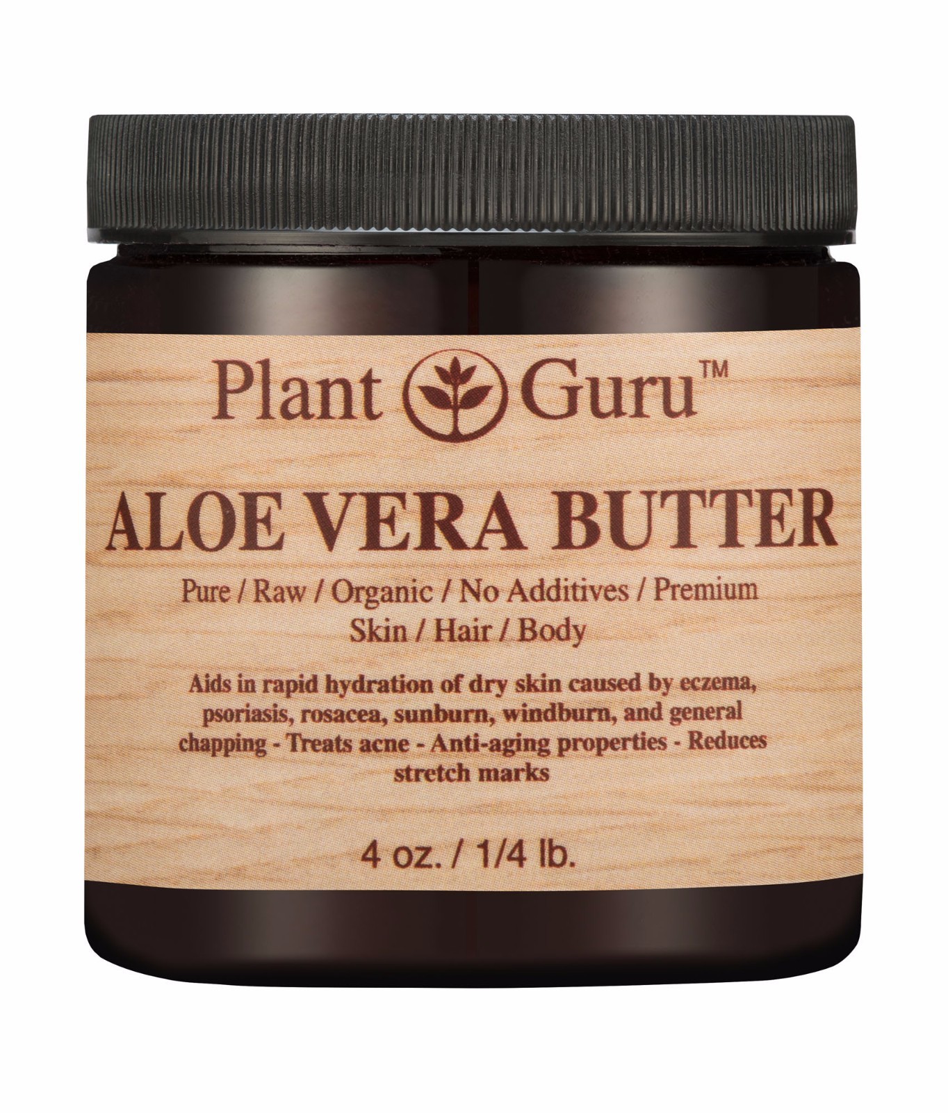 Organic Butter 100% Pure Raw Natural Cold Pressed For Skin Face Body Hair
