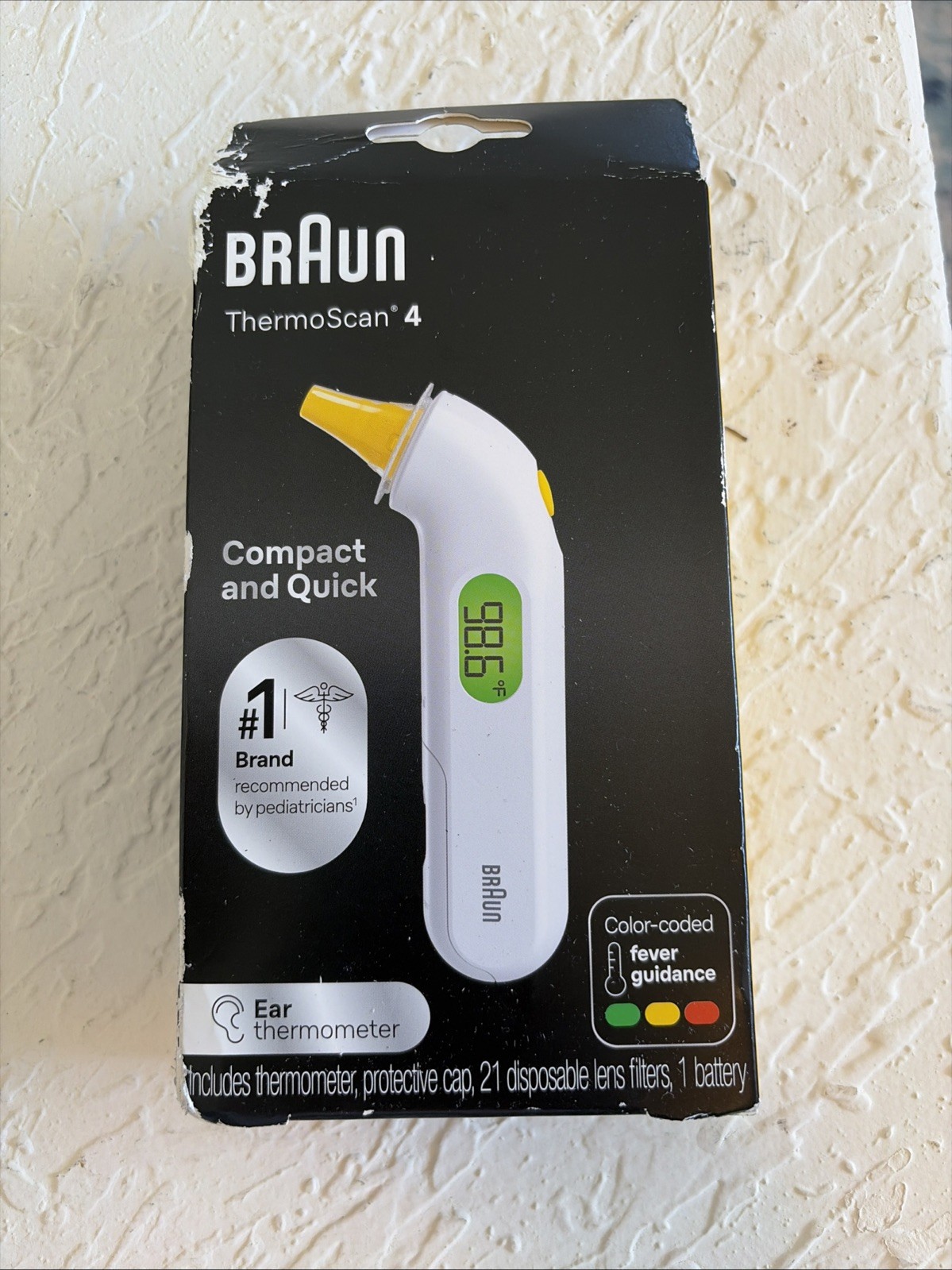 Braun ThermoScan 4 Compact Ear Thermometer