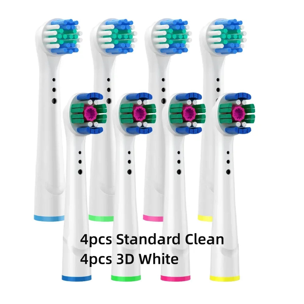 Replacement Toothbrush Heads Fits Oral B Electric Brush Refills DuPont Bristles
