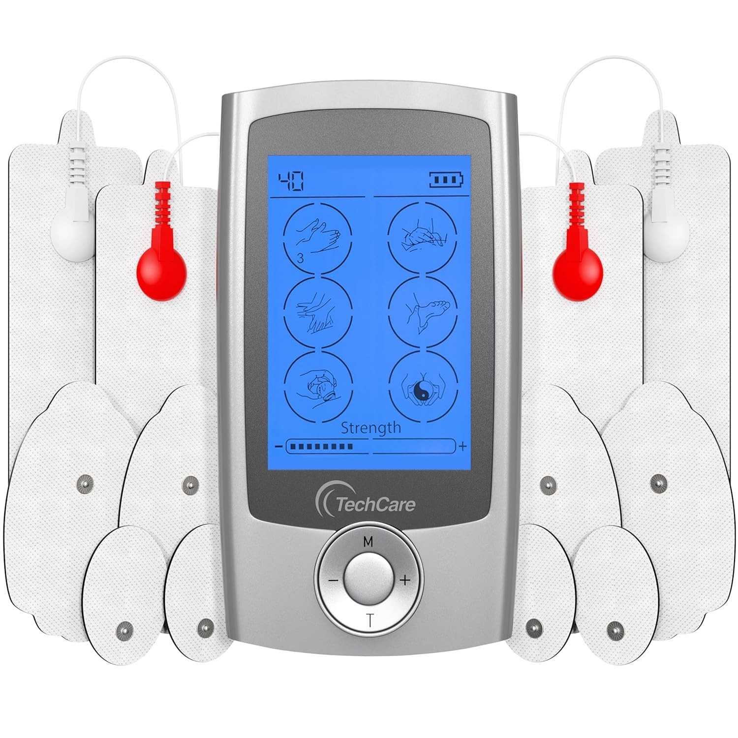 Tens Unit Muscle Stimulator 24 Modes EMS Pulse Massager Machine Device