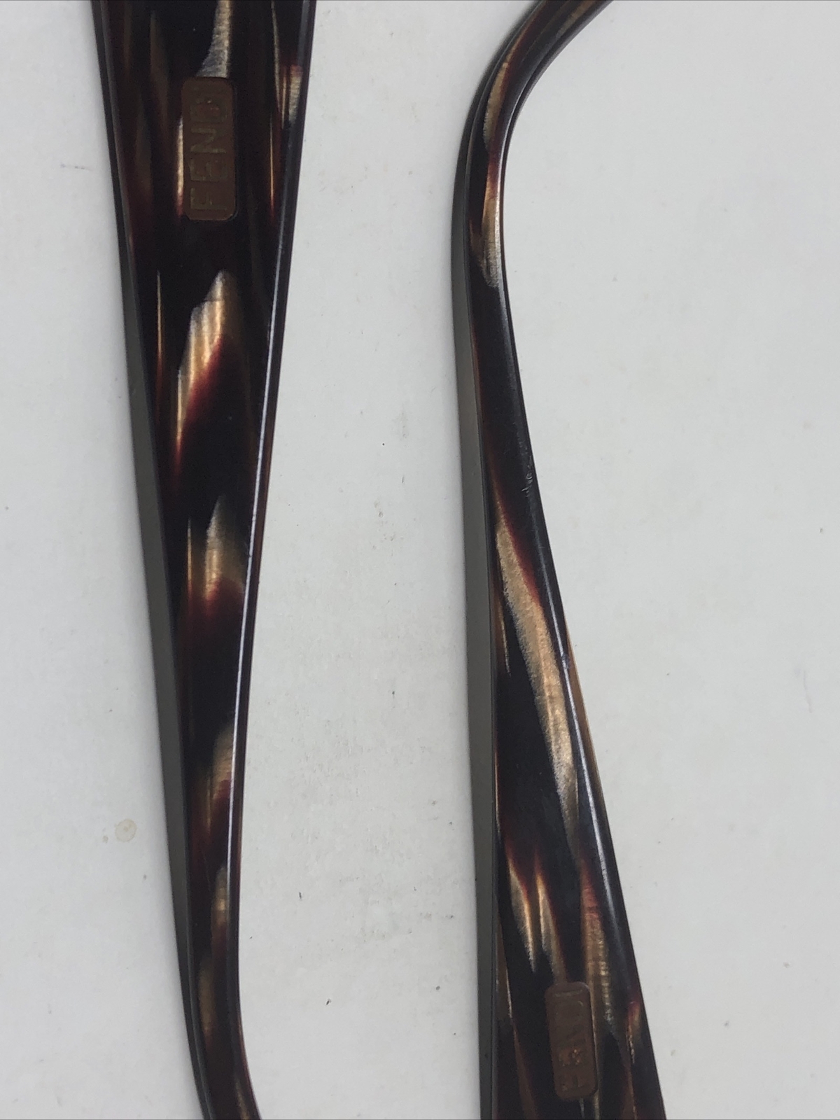 FENDI F603 210 140mm BROWN ITALY TEMPLE ARM PARTS Z841