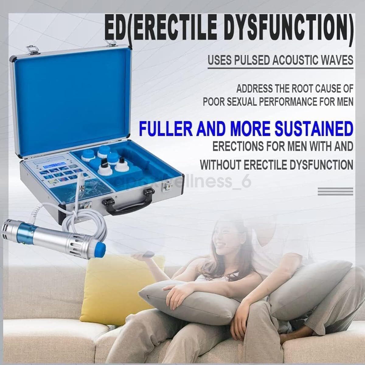 Shockwave Therapy Machine for Muscle Joint Pain Relief Multi-Functional Home Use