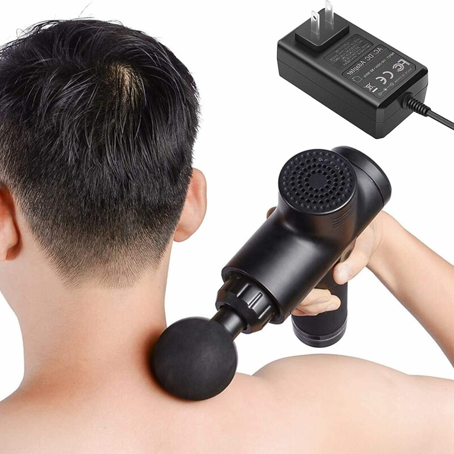 24V/25.2V Massage Gun Battery Charger Power Cord Muscle Blaster Power Adapter