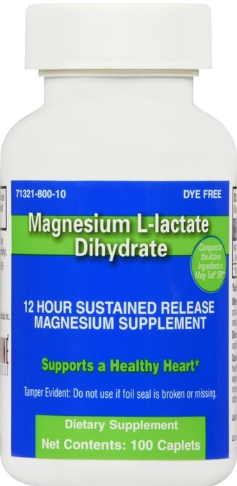 Mag-Tab Mag Tab Sr generic Magnesium L Dihydrate SR 100ct