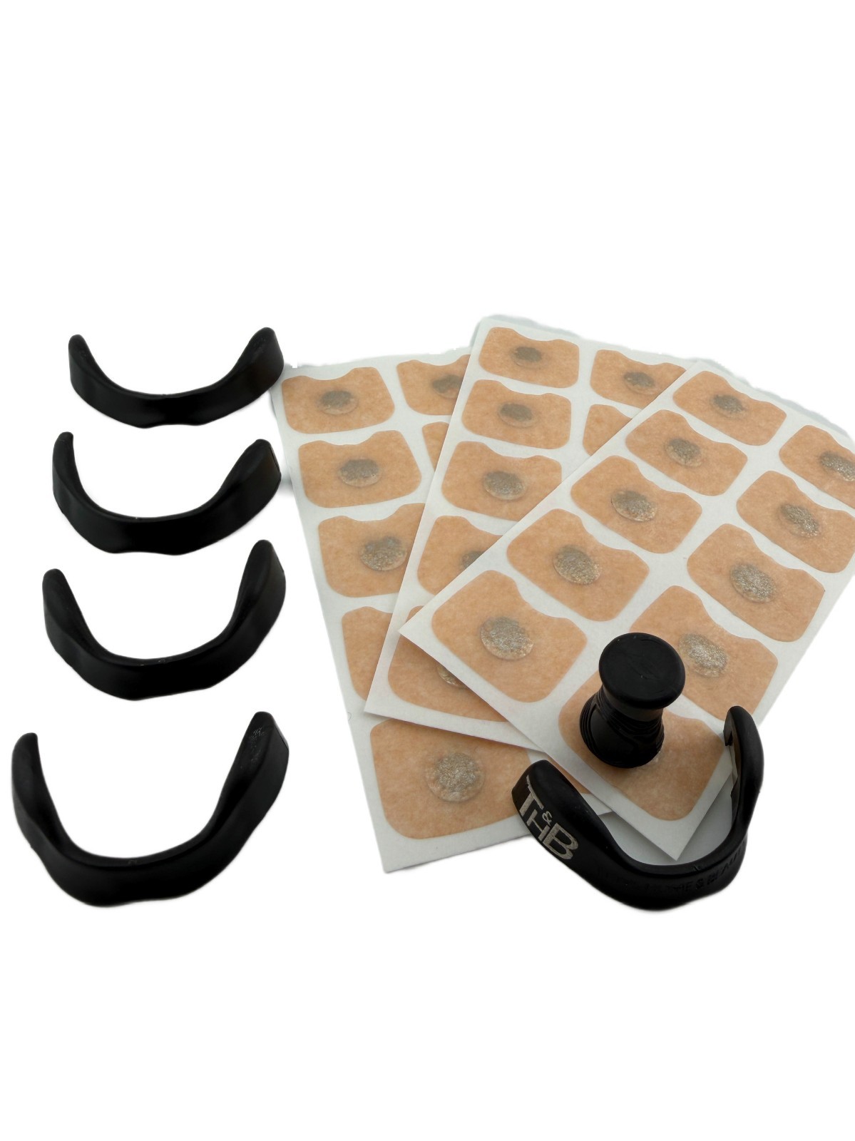 Premium TH&B Nostril Openers – 30 Days, 8-Hour Adhesive, Allergy & Sleep Support