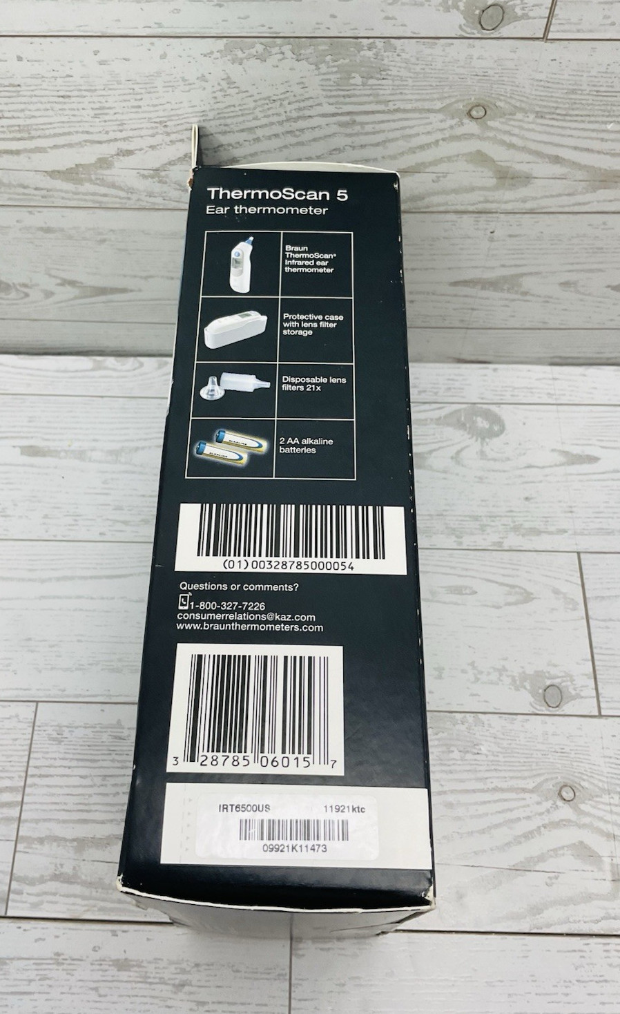 Braun ThermoScan 5 Ear Thermometer Model IRT6500 Brand New