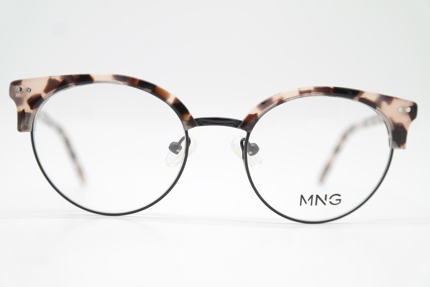 Glasses MNG SPAIN MNG60821 Brown Black Oval Eyeglass Frame New
