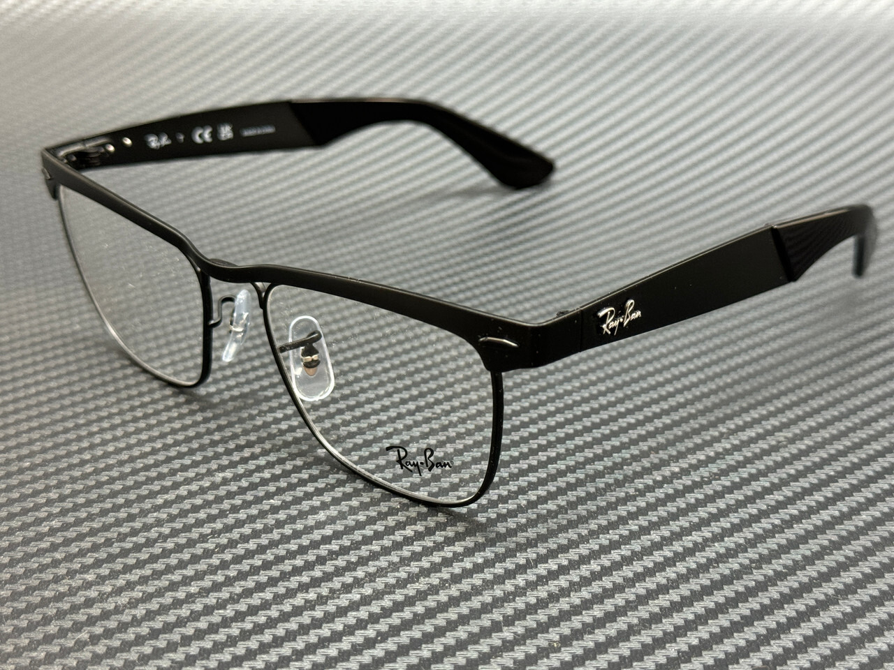 RAY BAN RX3875V 2503 Matte Black 53 mm Unisex Eyeglasses